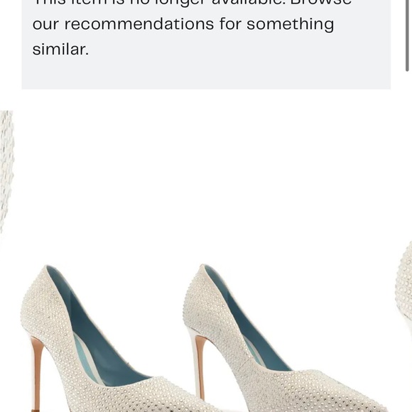 Schutz Lou Crystal pump in Satin Glam/White Bide Bridal Bachelorette - Picture 2 of 9